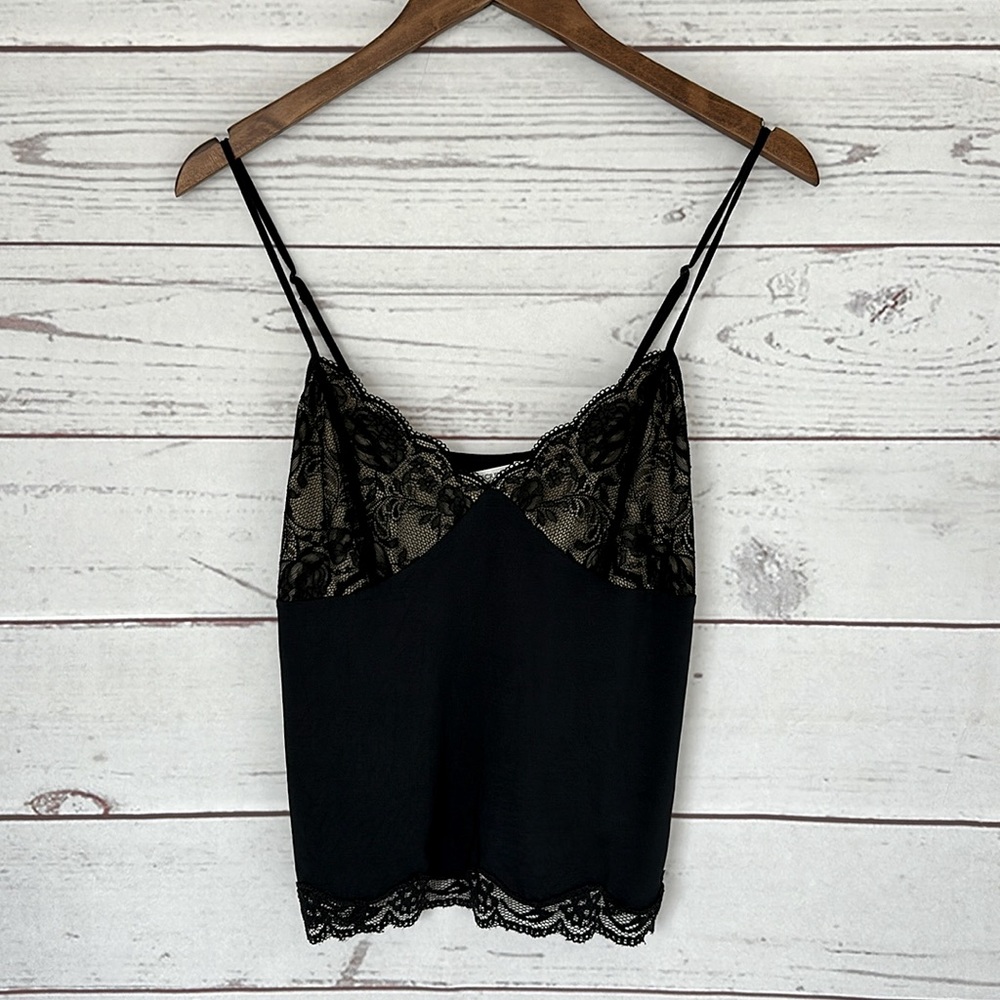 VICTORIA’S SECRET VINTAGE Black Lace Cami Size Small
